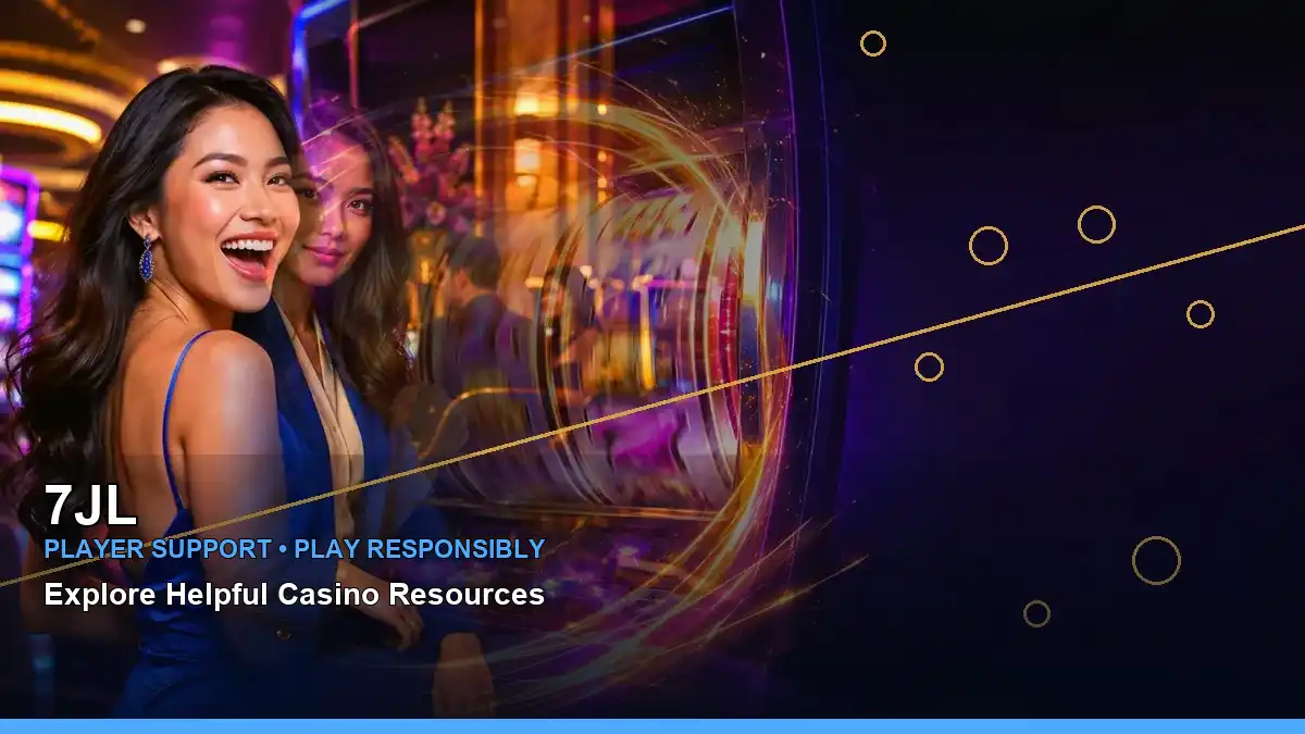 7JL left-framed lounge VIP casino rewards highlighting mobile-friendly casino play