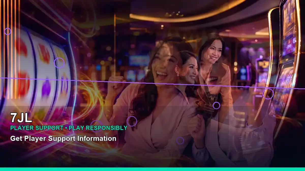 7JL fantasy online slot games featuring an adult Filipina casino host with a panoramic reel composition